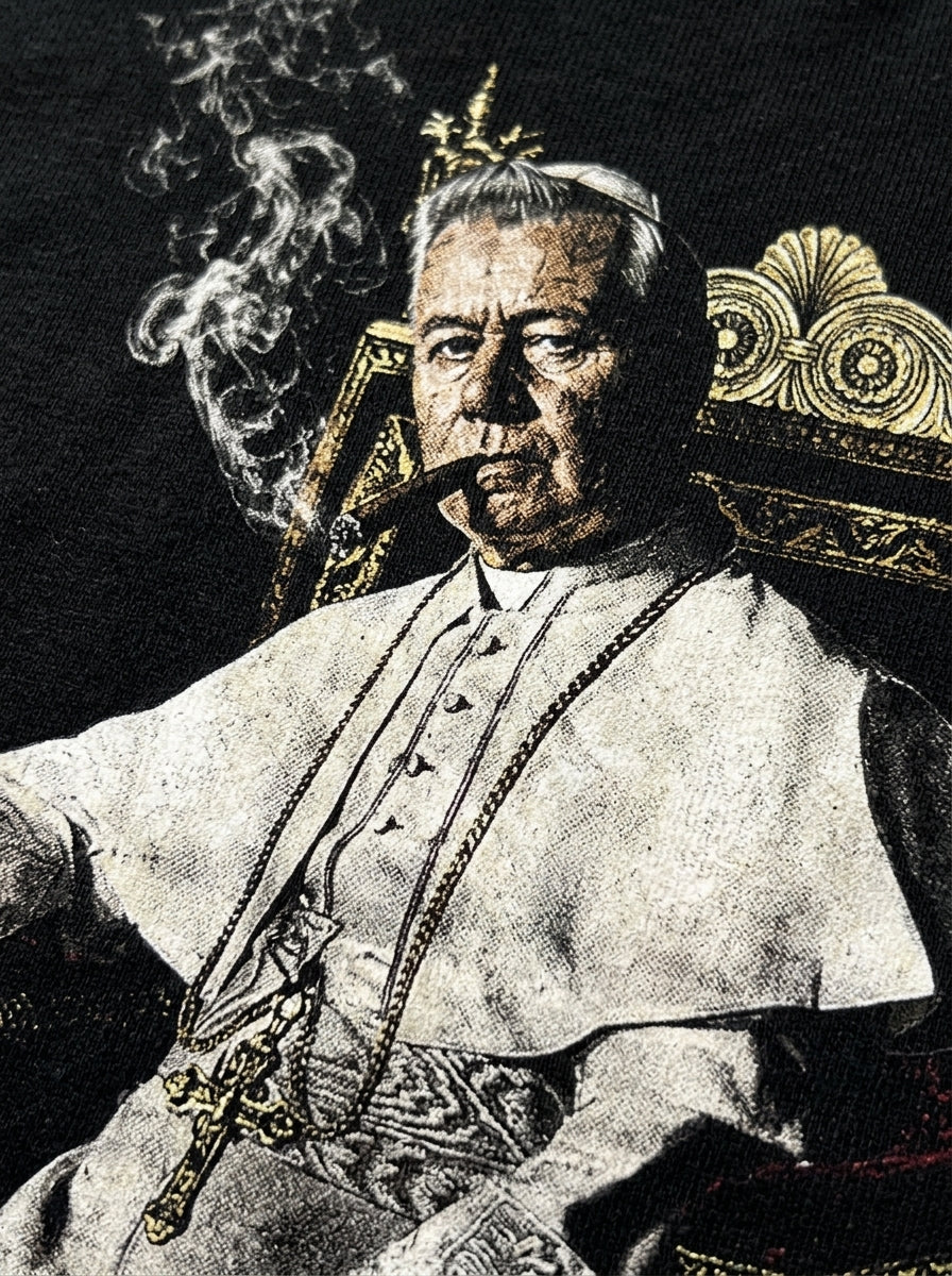 The Smoking Saint Pius X T-Shirt