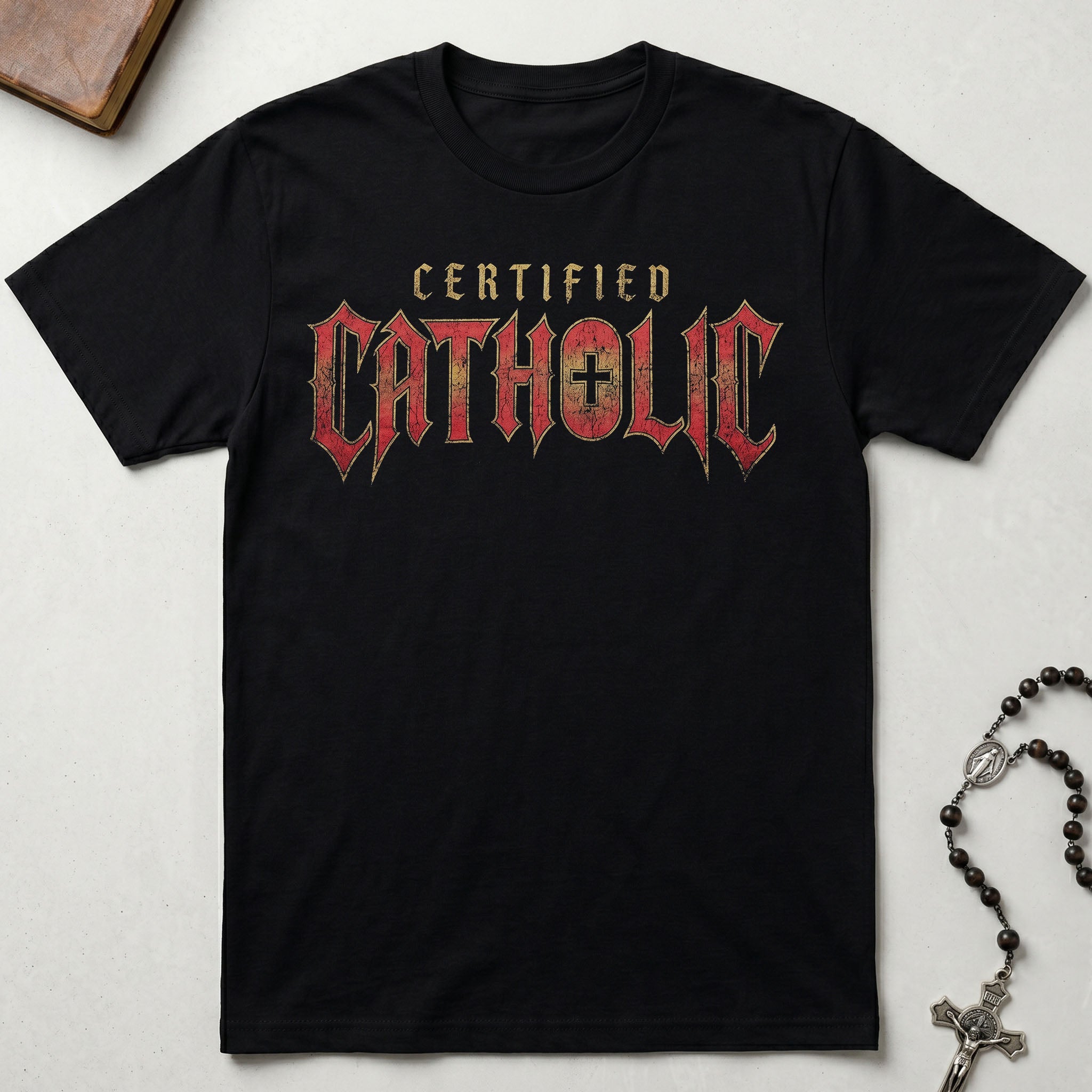 Certified Catholic - Iron Creed T-Shirt