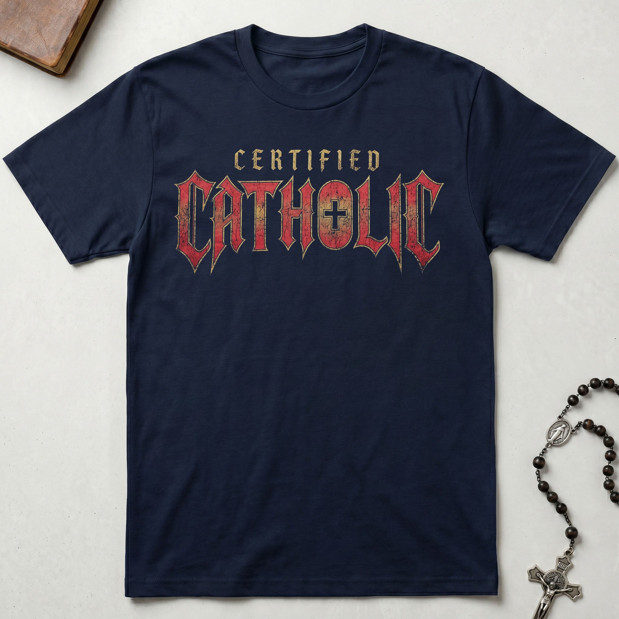 Certified Catholic - Iron Creed T-Shirt