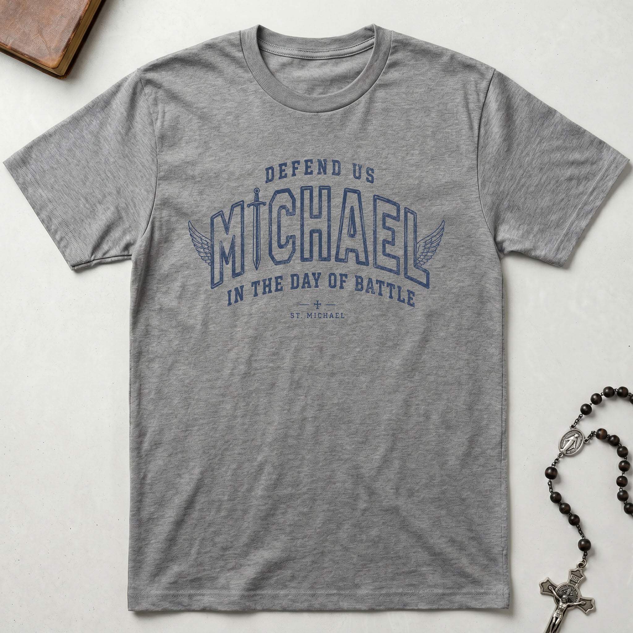 St. Michael Defend Us T-Shirt