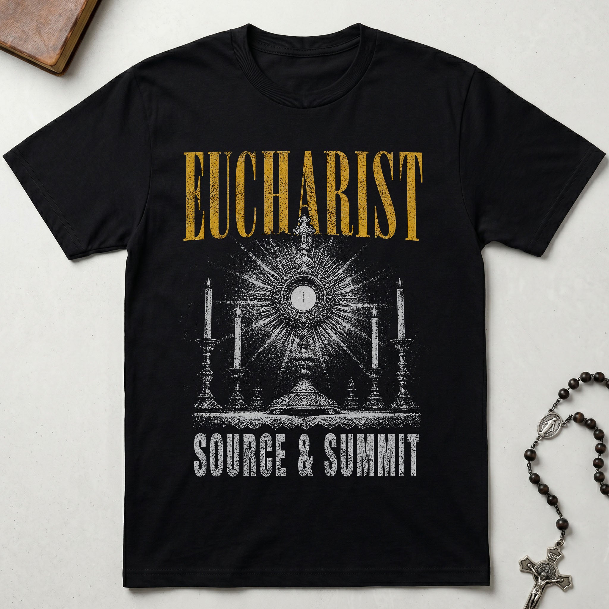 Eucharist Source & Summit T-Shirt