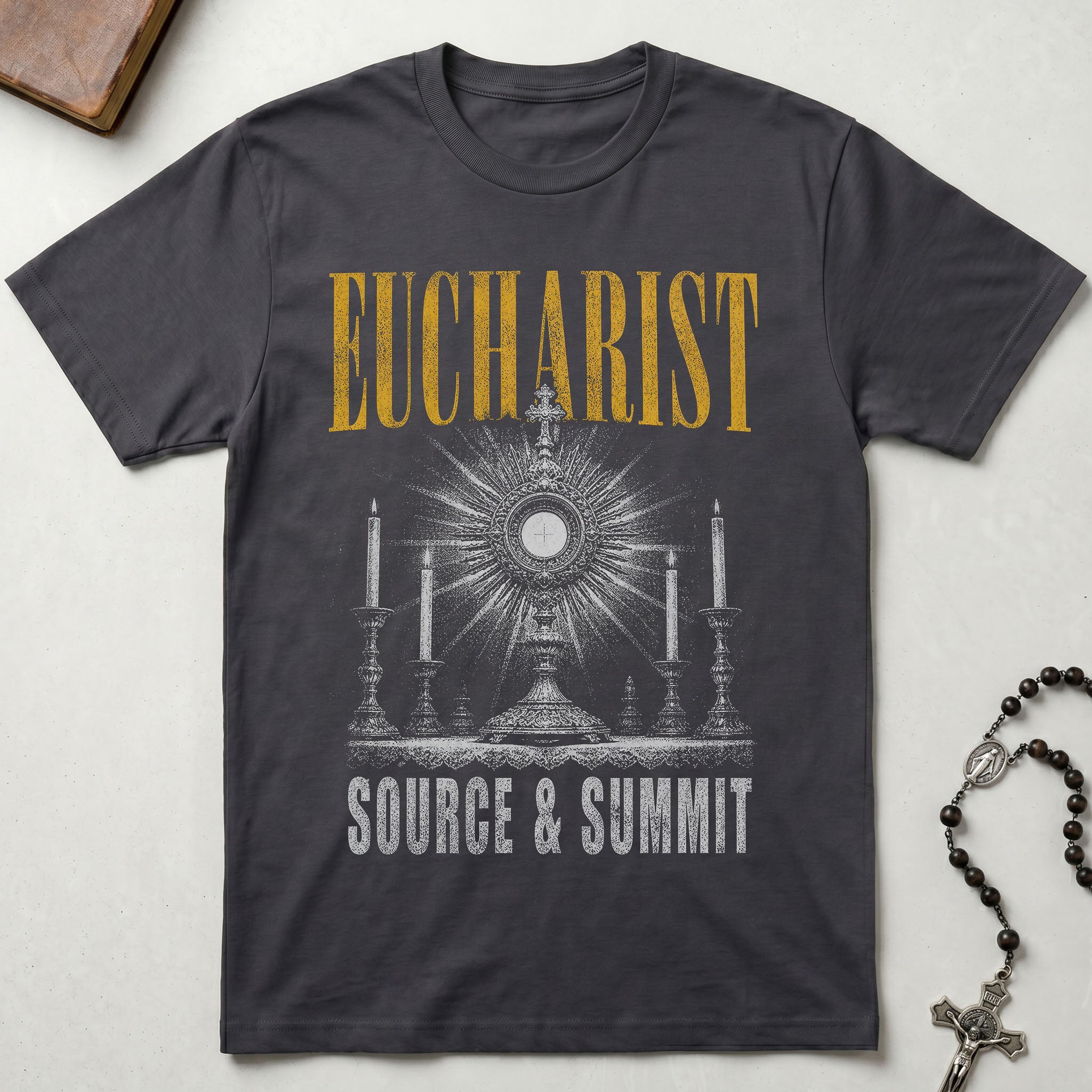 Eucharist Source & Summit T-Shirt
