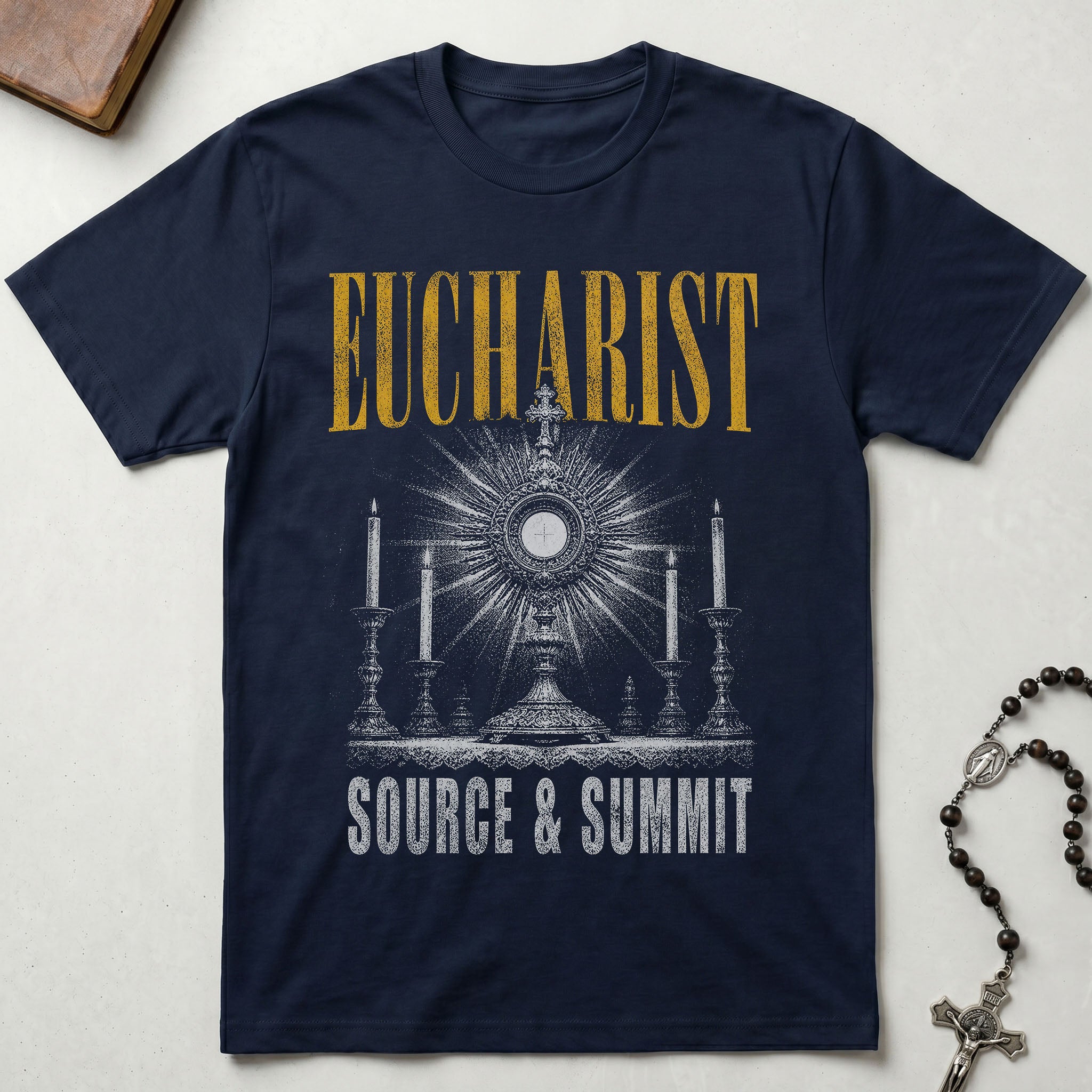 Eucharist Source & Summit T-Shirt