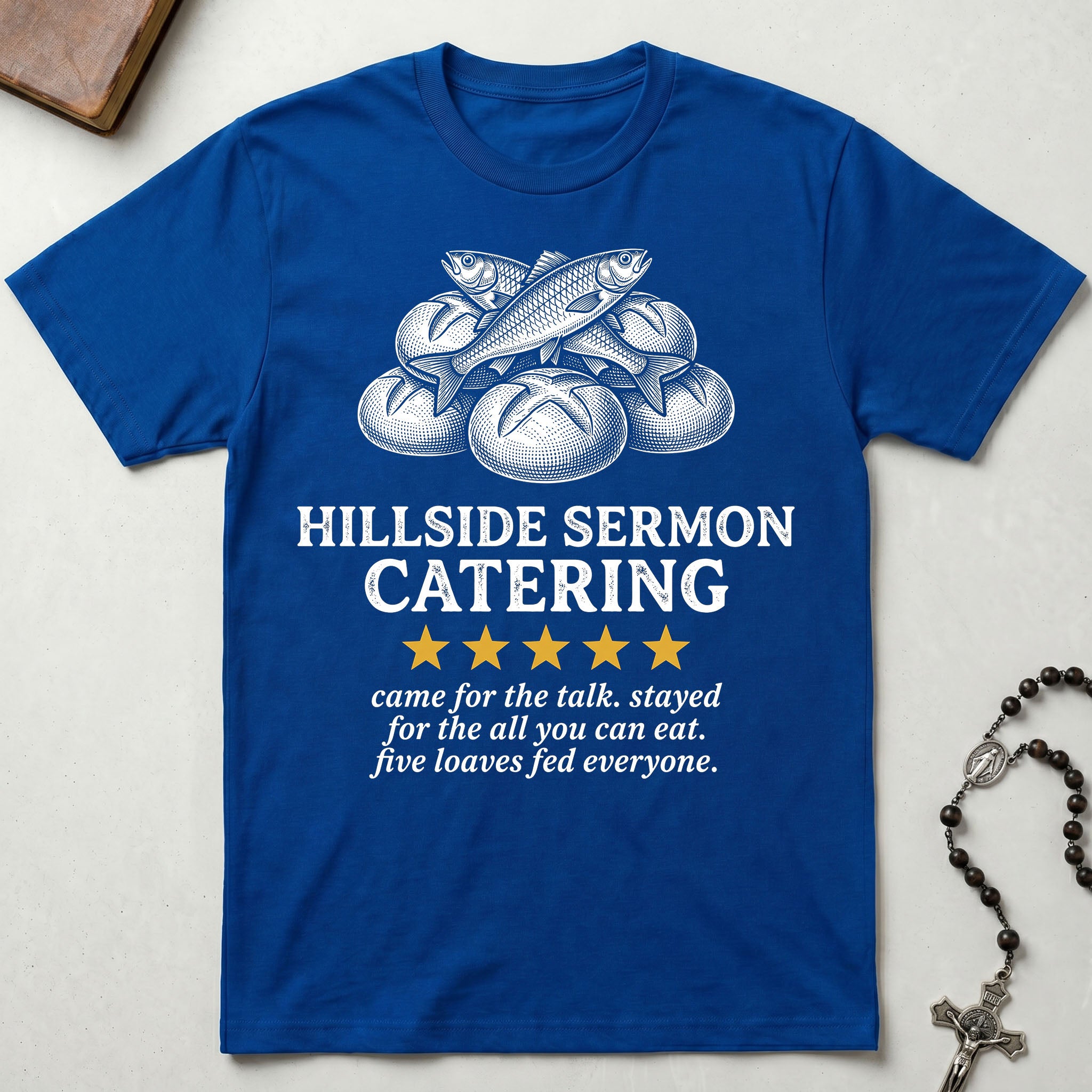 Hillside of Sermon Catering 5 Star Review T-Shirt