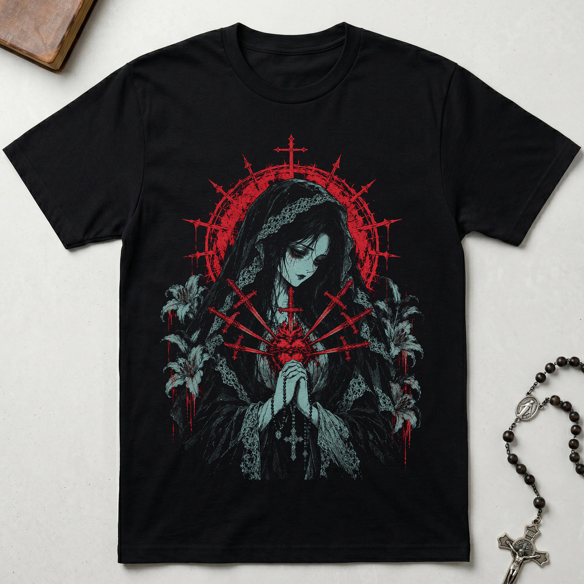 Our Lady of Sorrows Anime T-Shirt