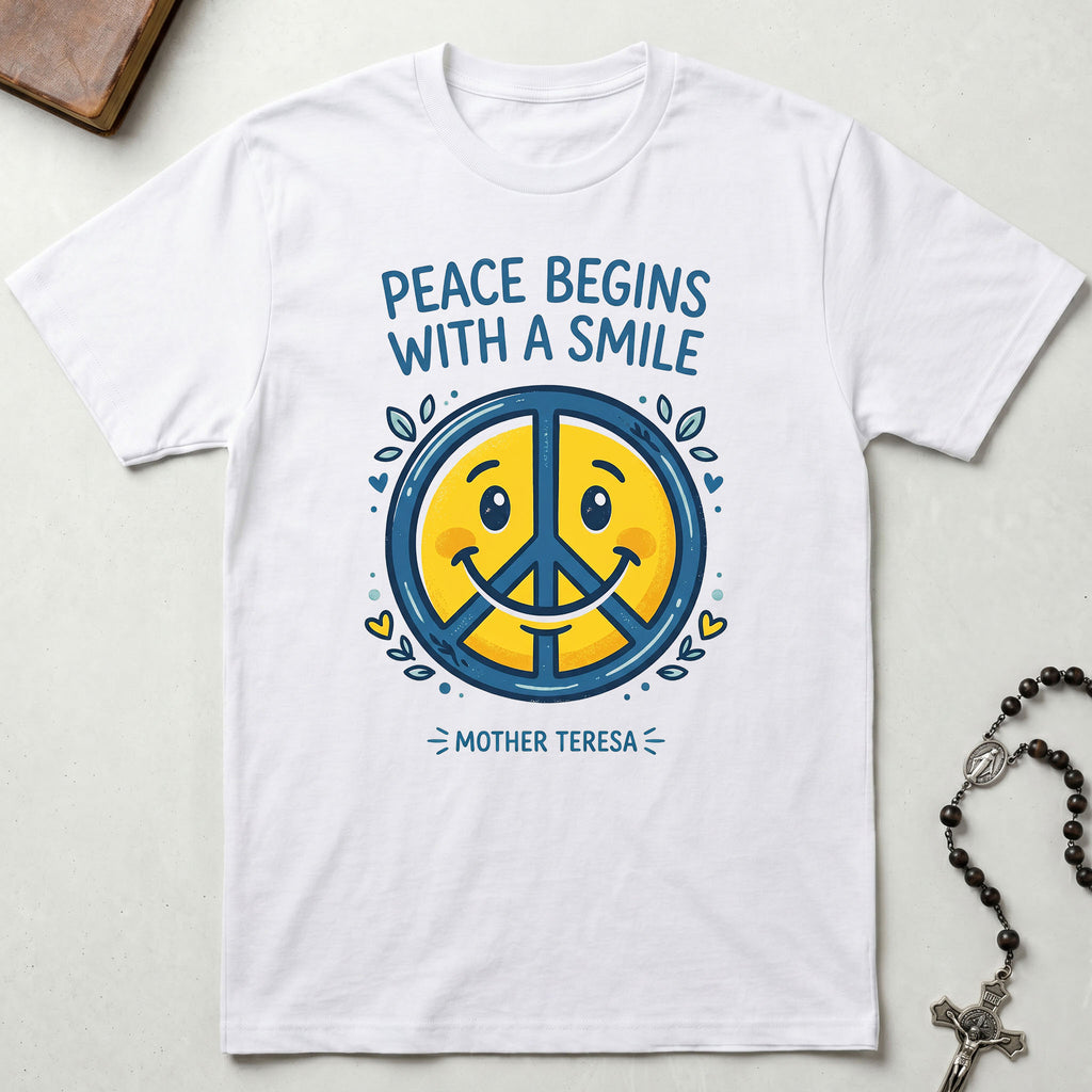 Peace Begins With A Smile T-Shirt