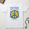 Peace Begins With A Smile T-Shirt