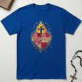 Sacred Heart Faux Patchwork T-Shirt