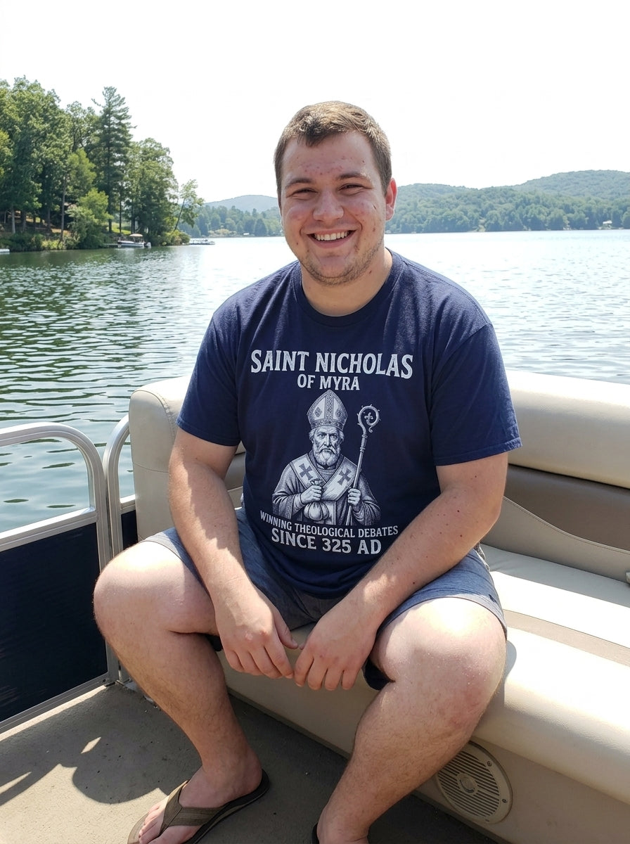 St. Nicholas of Myra Winning Debates T-Shirt