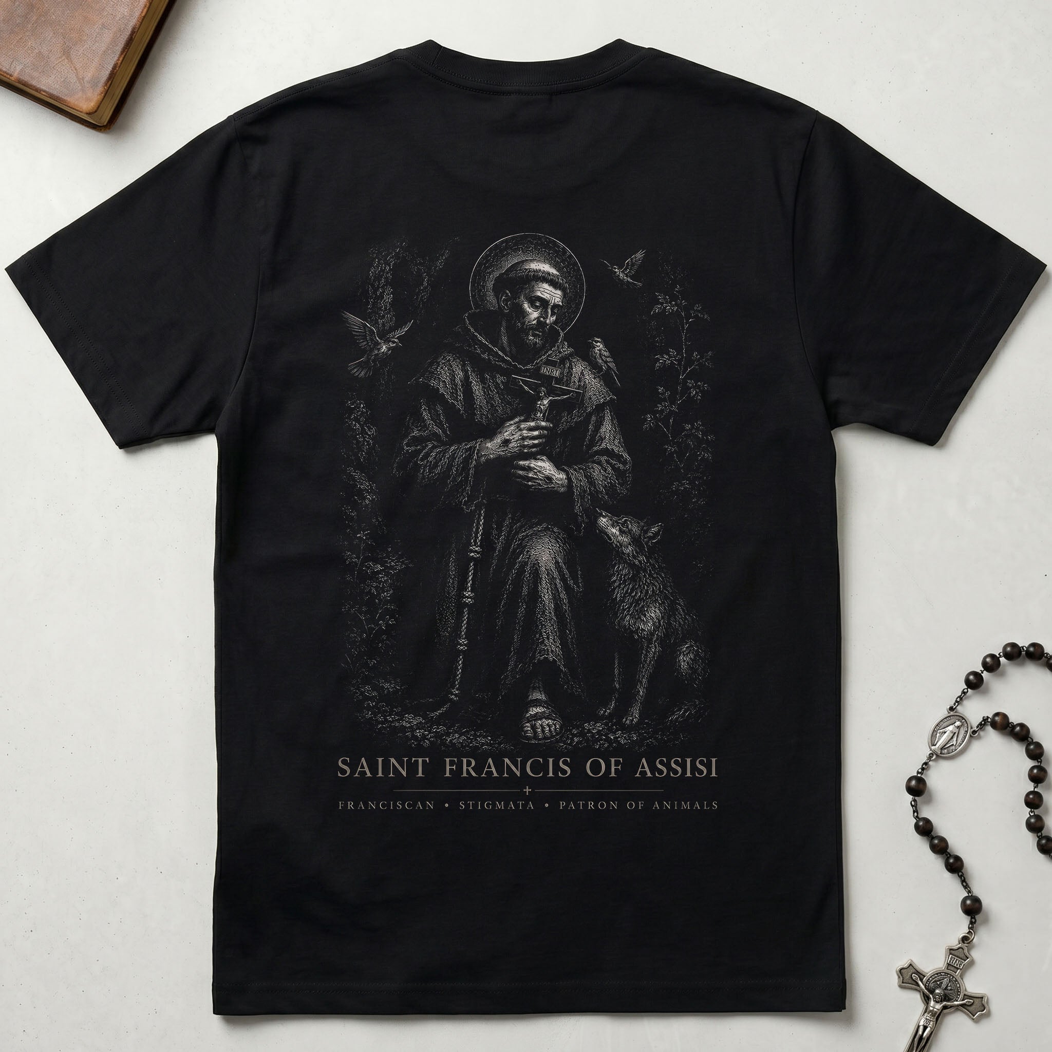 Certified Catholic - St. Francis of Assisi T-Shirt