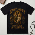 Saint Joseph Protector of The Church T-Shirt