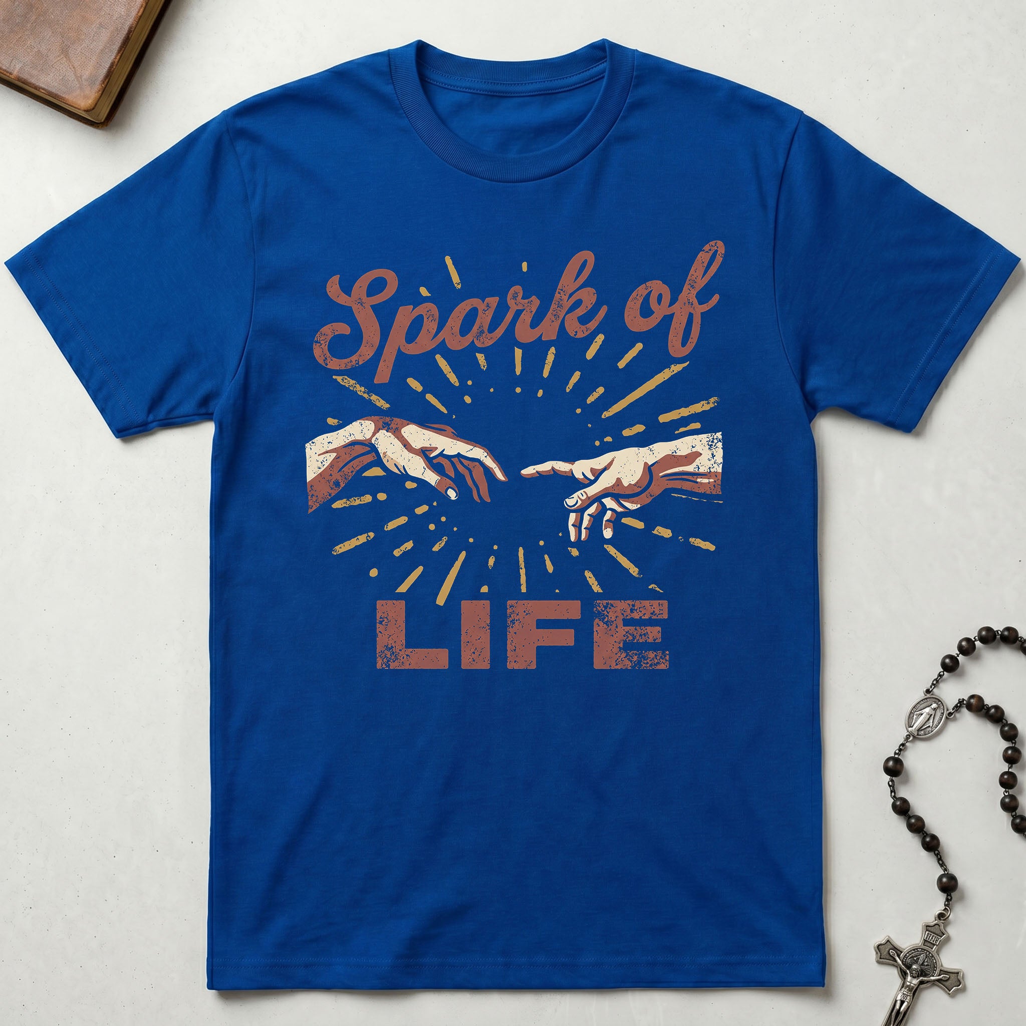 The Creation of Adam Spark of Life T-Shirt