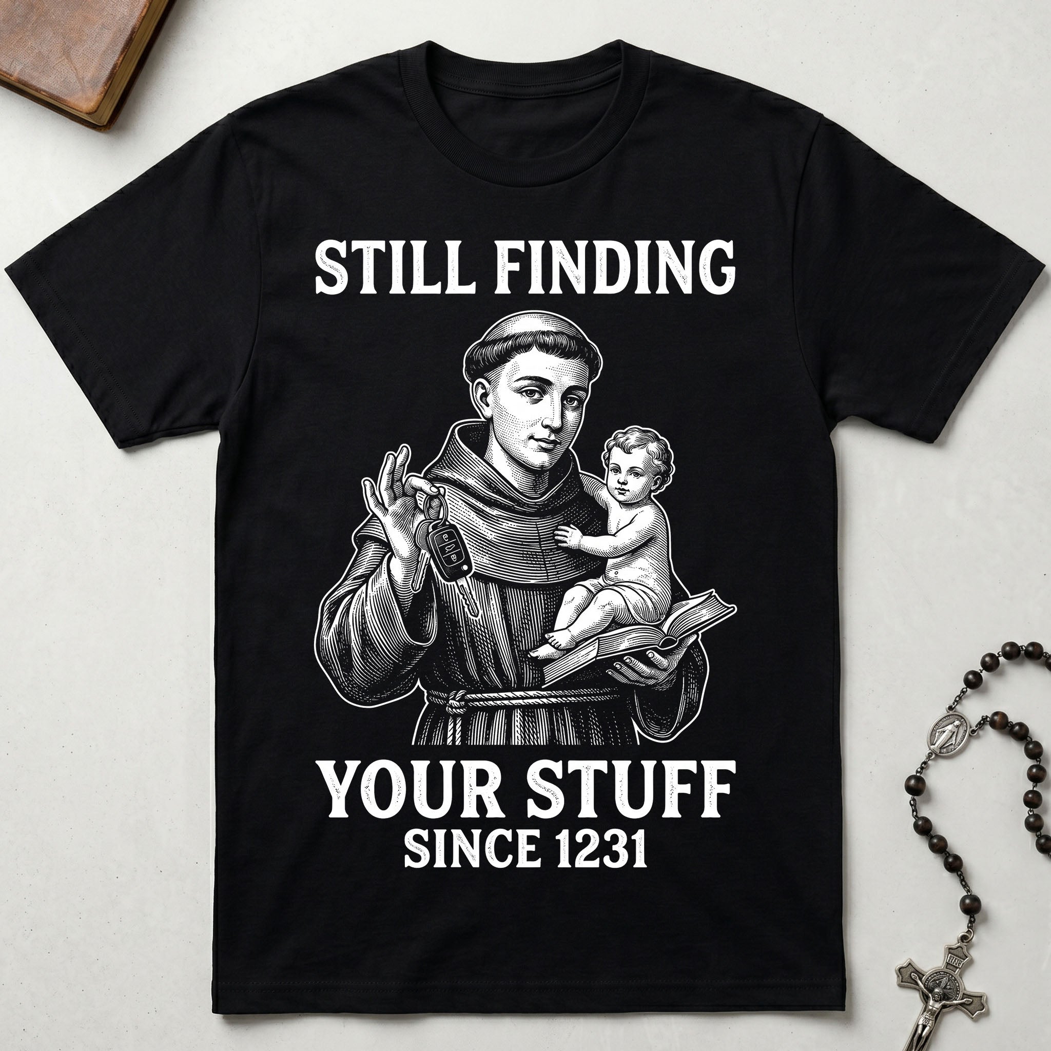 St. Anthony Car Keys T-Shirt