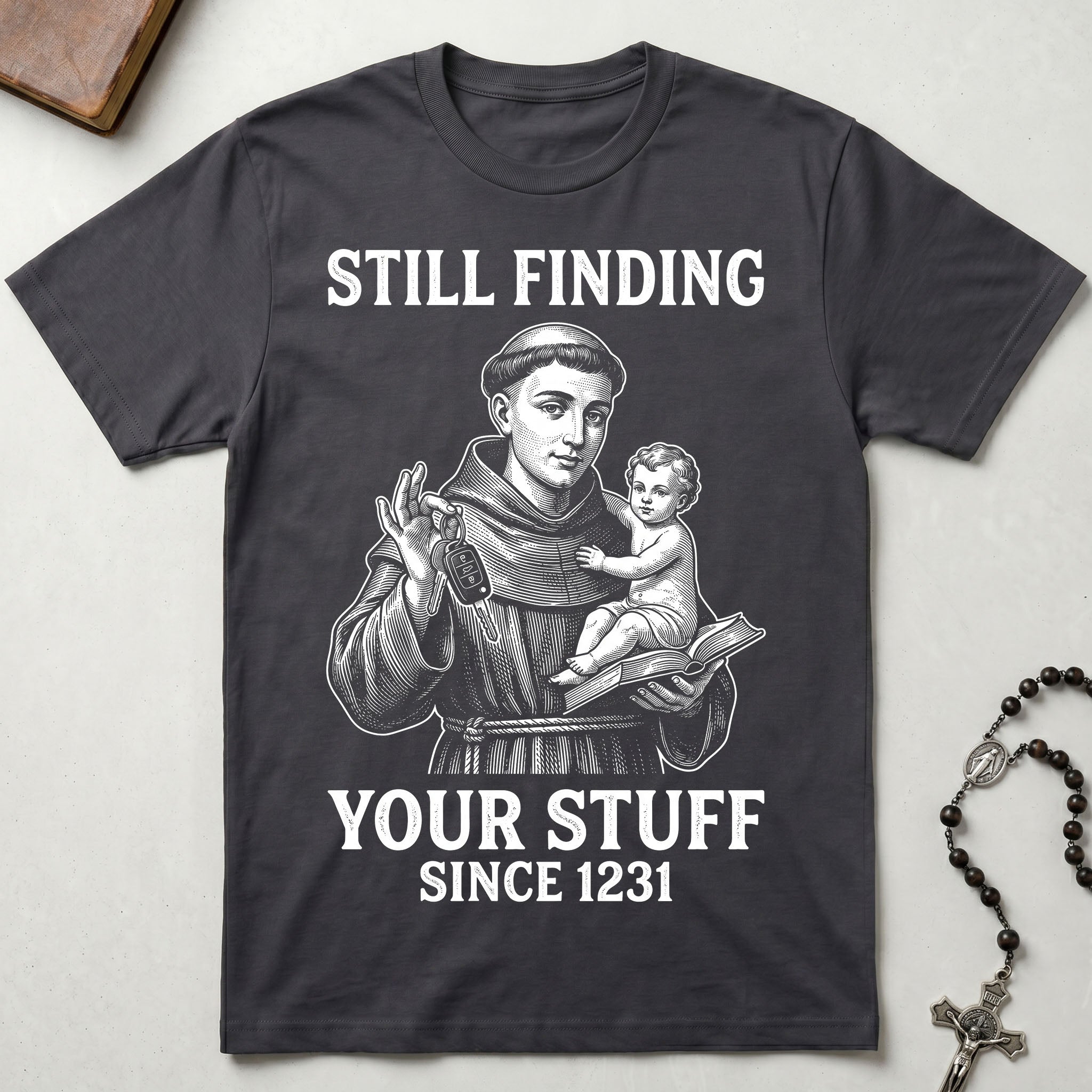 St. Anthony Car Keys T-Shirt