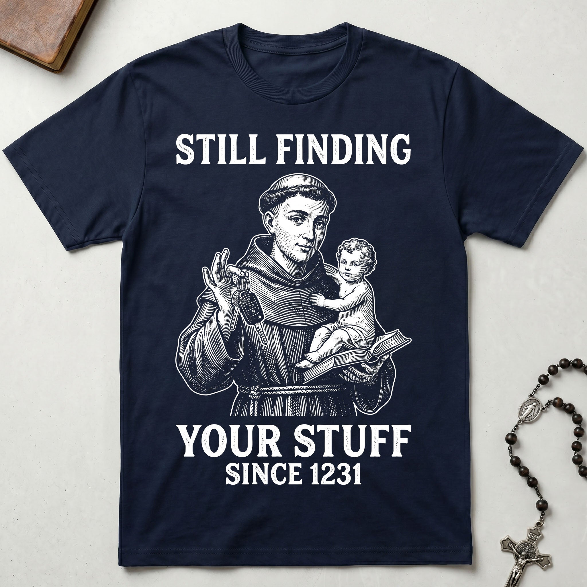 St. Anthony Car Keys T-Shirt