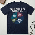 St. Anthony Pie Chart T-Shirt