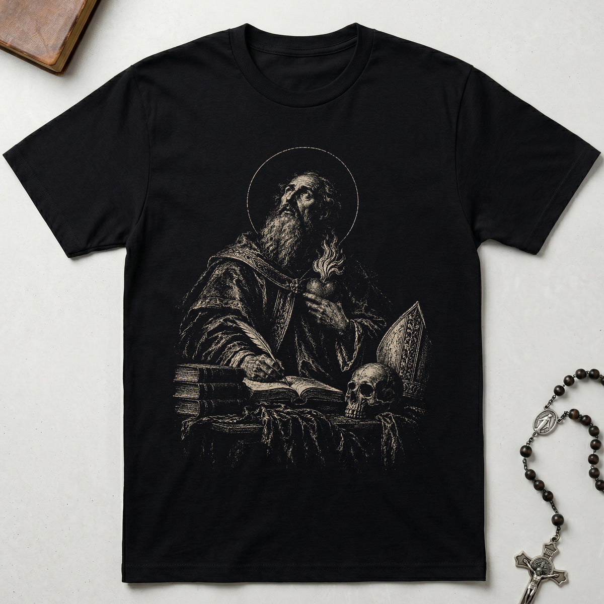 St. Augustine Monochrome T-Shirt