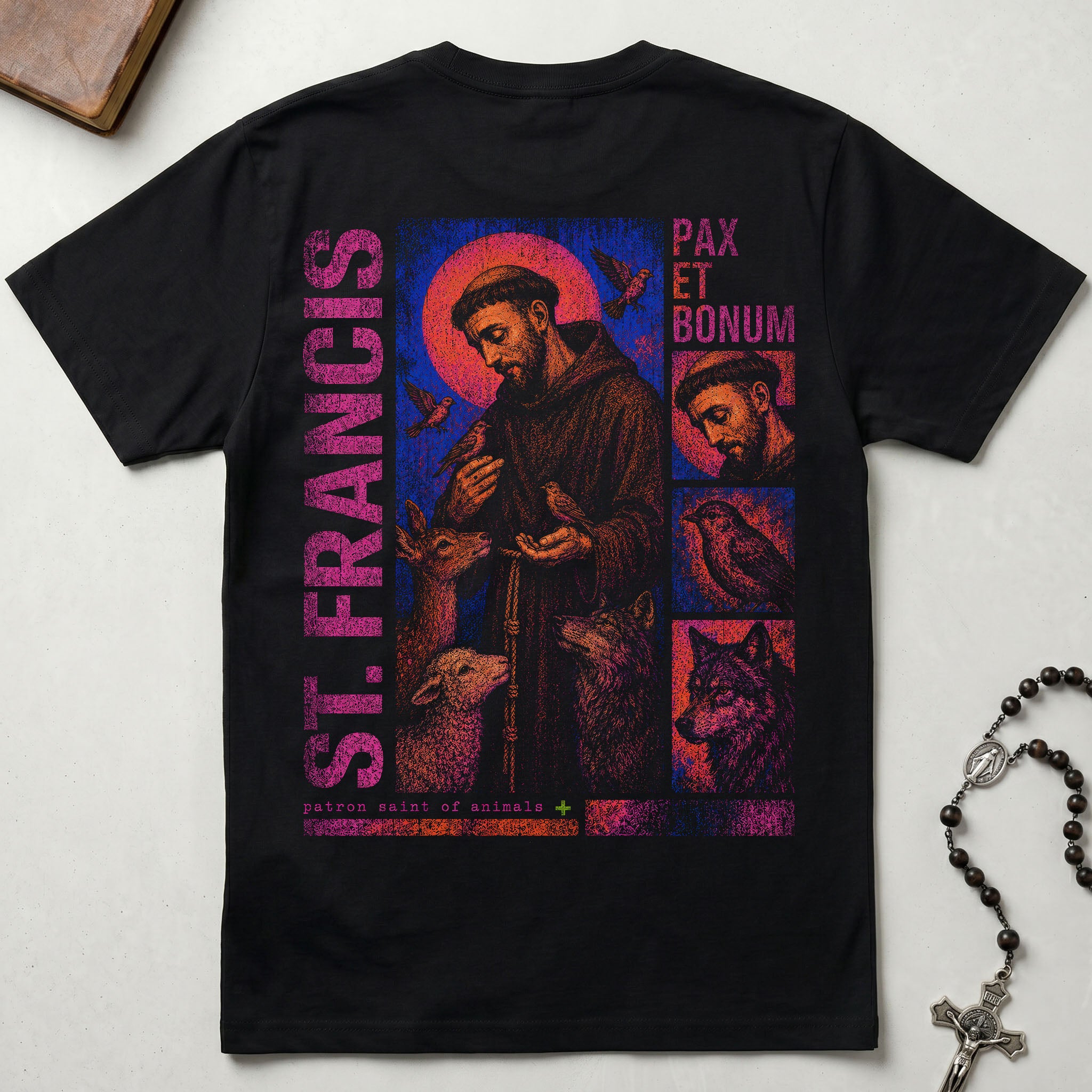 St. Francis of Asssisi Pax et Bonum T-Shirt