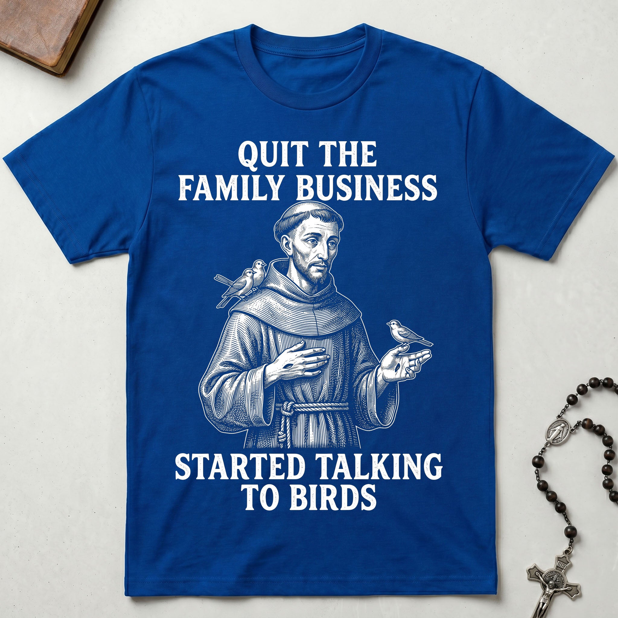 St. Francis Talking to Birds T-Shirt