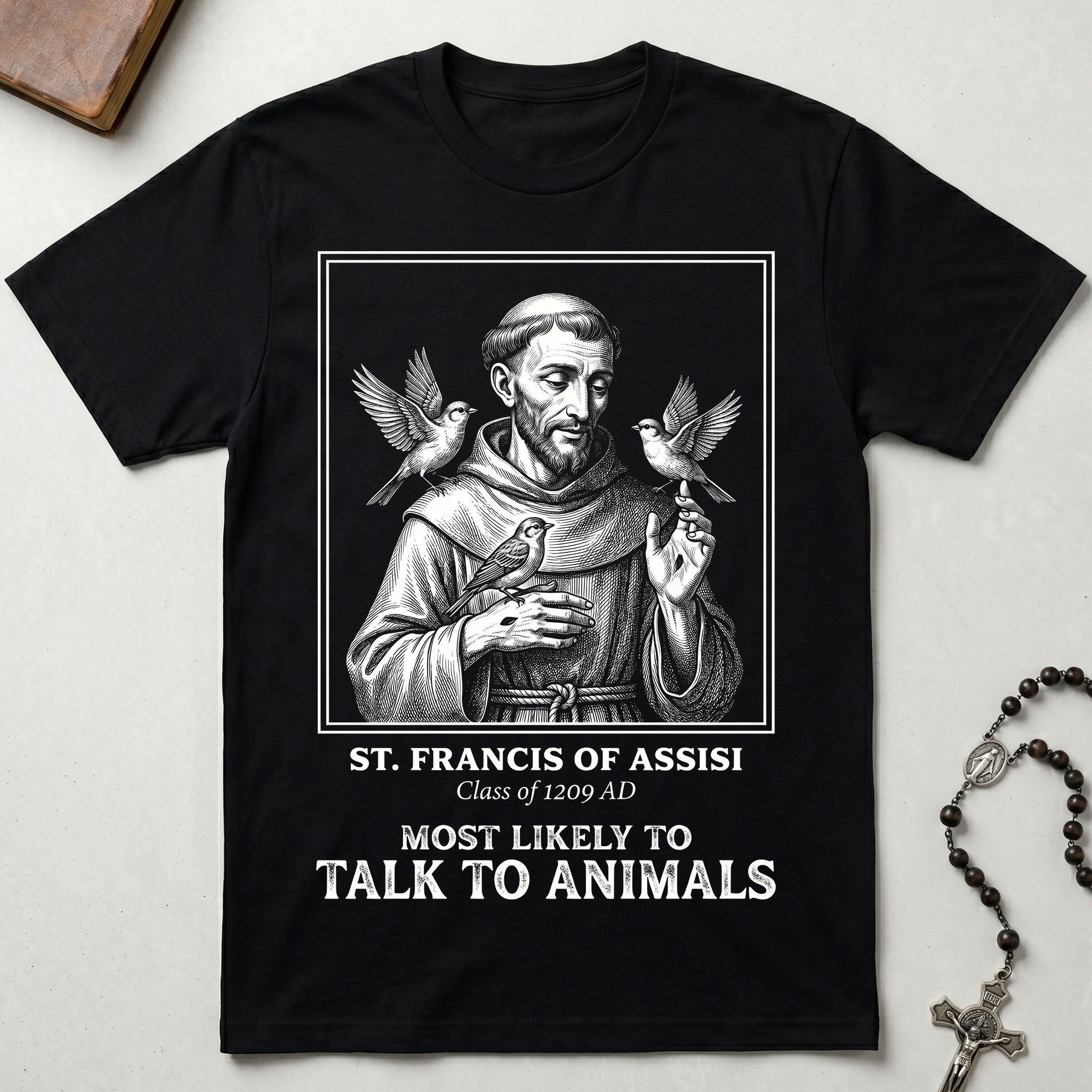 St. Francis of Assisi Yearbook T-Shirt