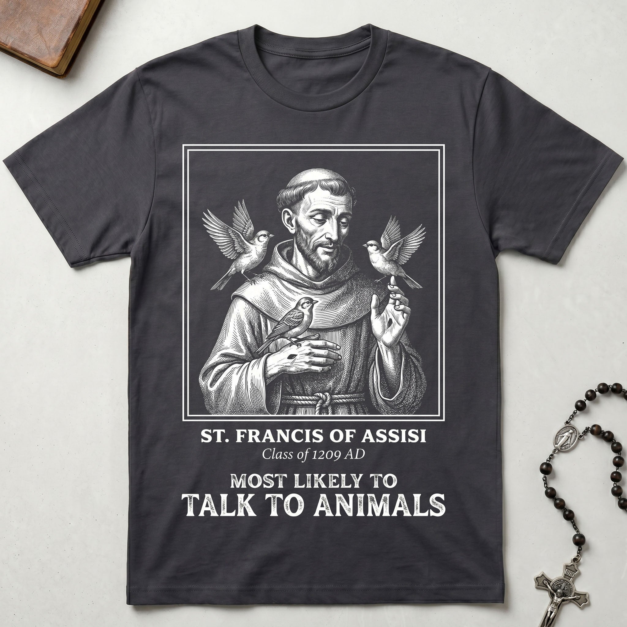 St. Francis of Assisi Yearbook T-Shirt
