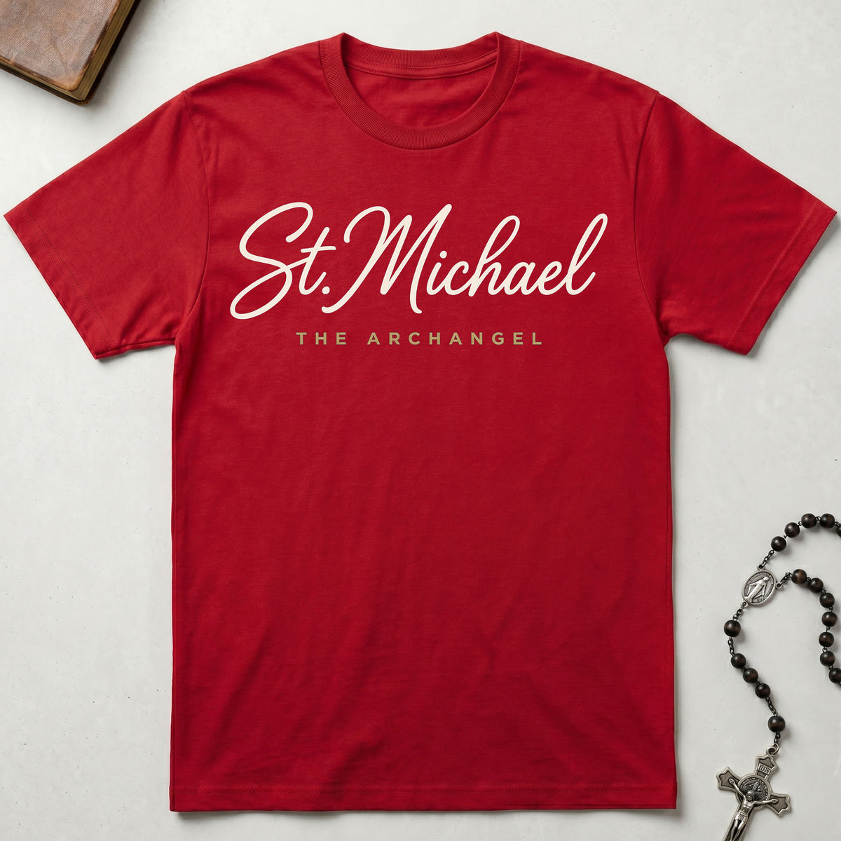 St. Michael Script T-Shirt