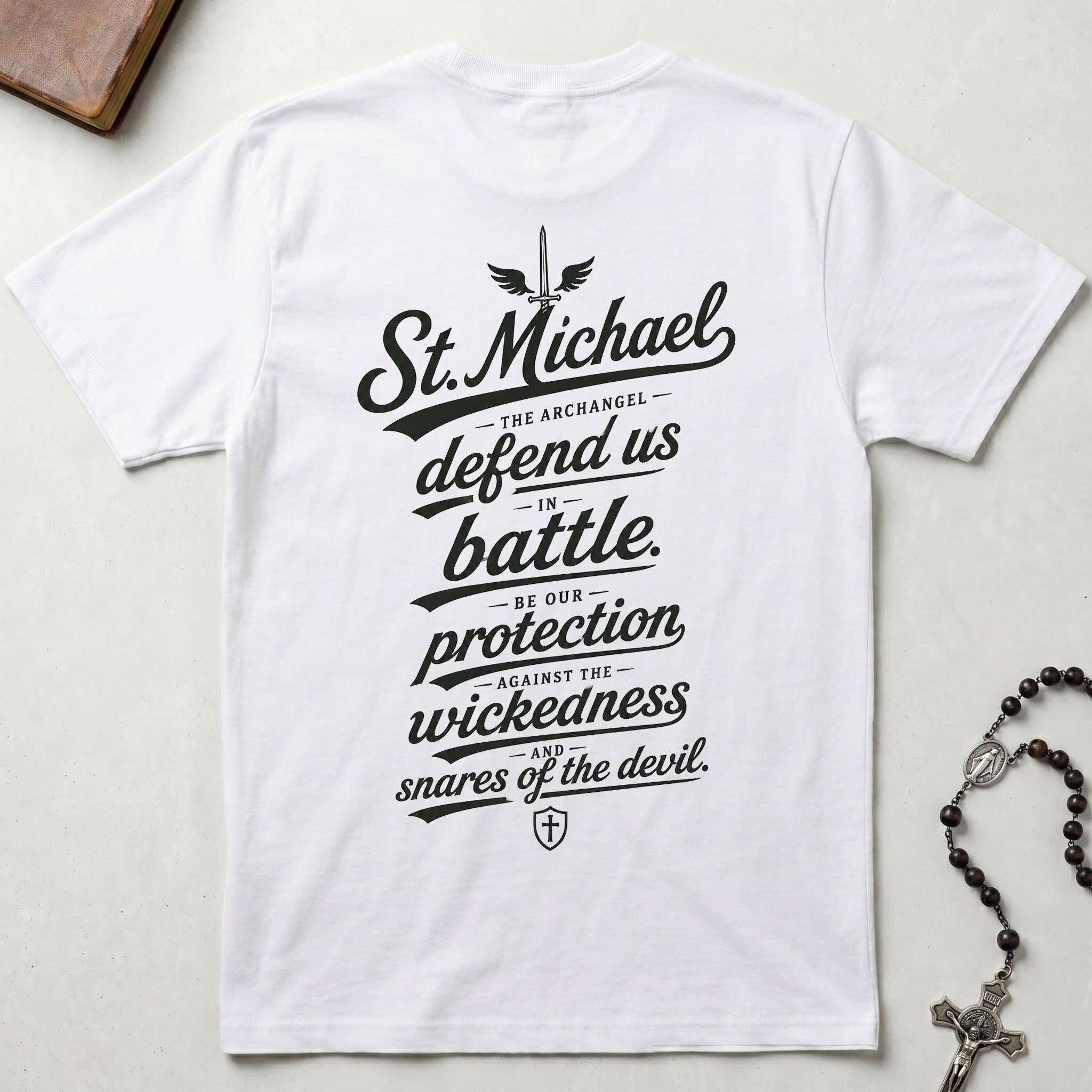 St. Michael the Archangel Prayer T-Shirt