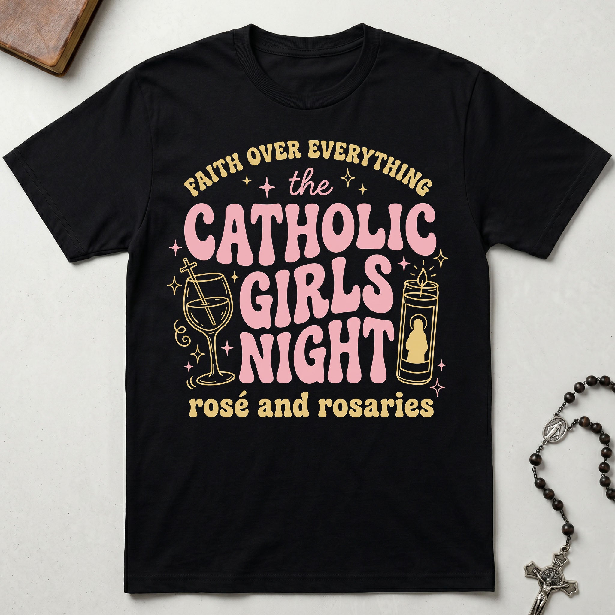 The Catholic Girls Night T-Shirt
