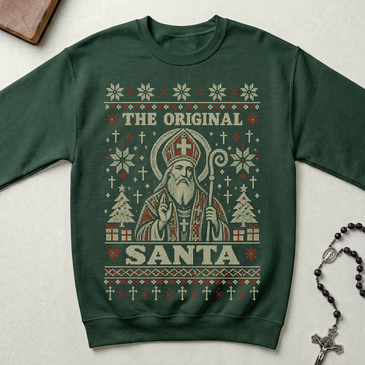 The Original Santa Ugly Christmas Crewneck