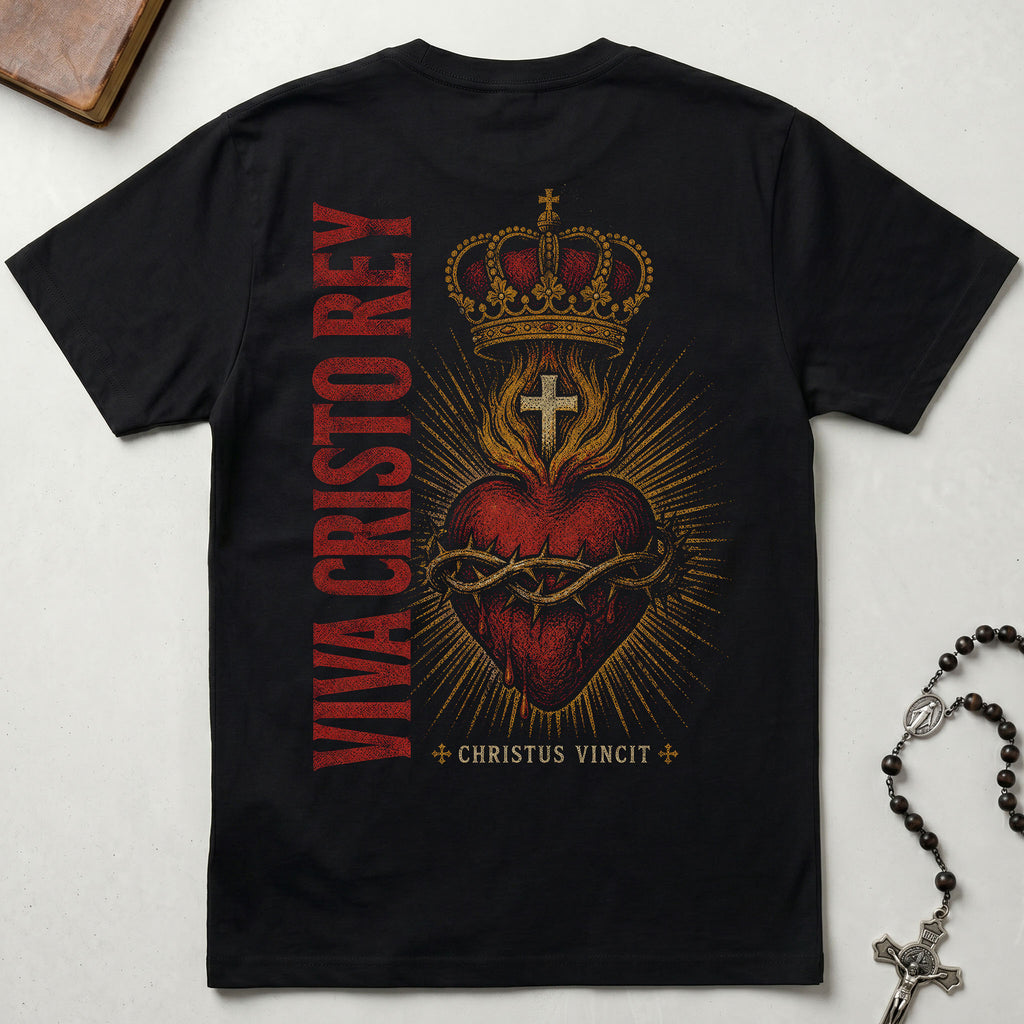 Certified Catholic - Viva Cristo Rey T-Shirt