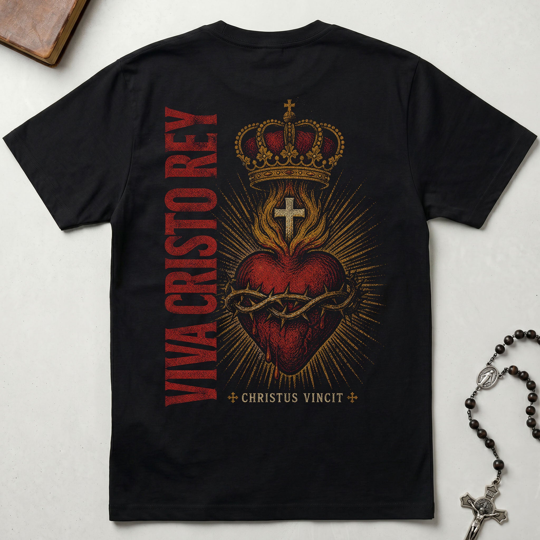 Certified Catholic - Viva Cristo Rey T-Shirt